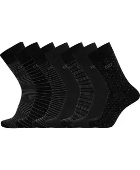 Мужские модные носки, набор из 7 пар CR7, коричневый