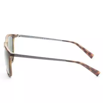 Мужские модные солнцезащитные очки Armani Exchange 57 мм, цвет Matte Tortoise