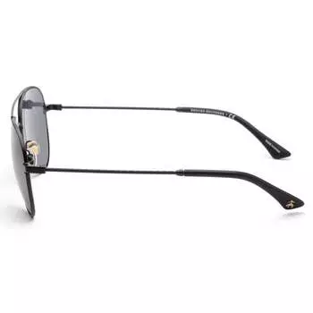 Мужские модные солнцезащитные очки Brooks Brothers 58 мм, черный