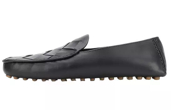 Мужские мокасины Bottega Veneta, черный