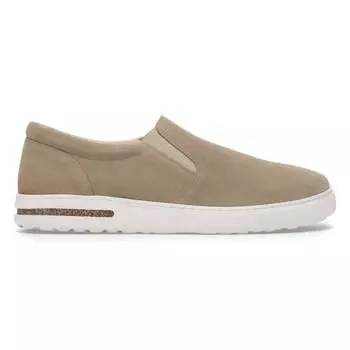 Мужские мокасины Oswego в серо-коричневом цвете Birkenstock