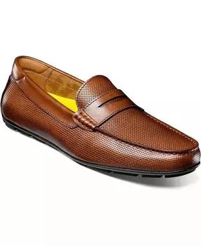 Мужские мокасины Penny для вождения с Moc Toe Florsheim, коричневый