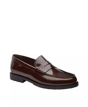Мужские мокасины Reagan Penny Slip On COACH, коричневый
