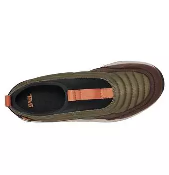 Мужские мокасины Reember Vistaverse темно-оливкового/бизонового цвета Teva