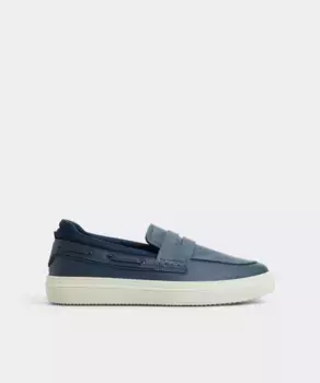Мужские мокасины с круглым носком Aldo, тёмно-синий