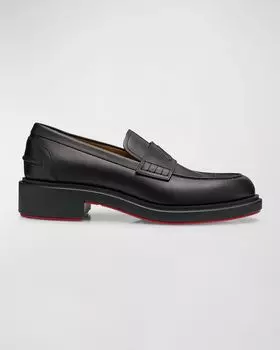 Мужские мокасины Urbino-пенни-лоферы Christian Louboutin, цвет Black