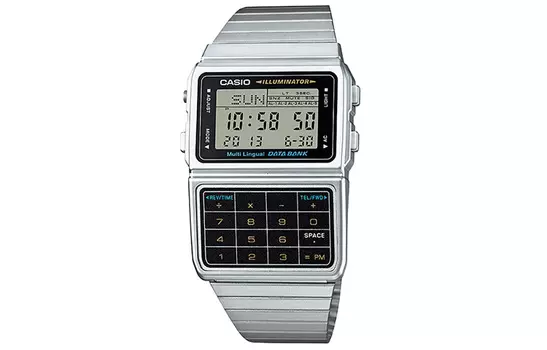 Мужские молодежные серые часы DBC-611-1 CASIO
