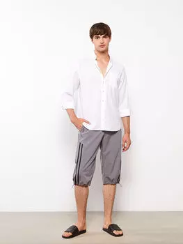 Мужские морские шорты с принтом выше колена LCW SWIMWEAR