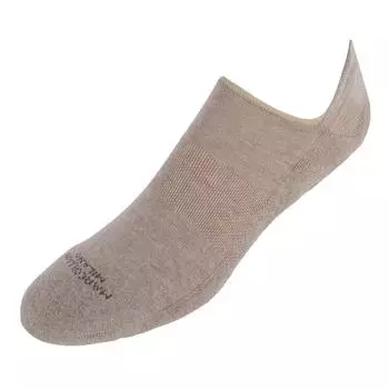 Мужские мягкие однотонные невидимые носки для кроссовок (1 пара) Marcoliani, бежевый