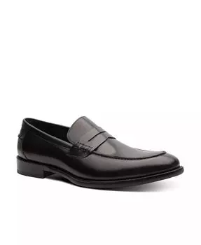 Мужские мужские туфли Durbin Dress Slip-On Penny Loafer Gordon Rush, черный