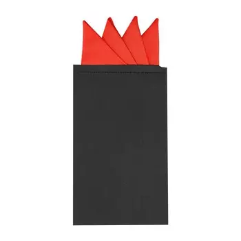 Мужские нагрудные платки, сложенные треугольники на носовом платке для карточного костюма ALLEGRA K, красный