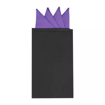 Мужские нагрудные платки, сложенные треугольники на носовом платке для карточного костюма ALLEGRA K, фиолетовый