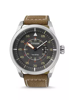 Мужские наручные часы Aw1360-12H Citizen, коричневый
