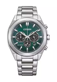 Мужские наручные часы CITIZEN, зеленый