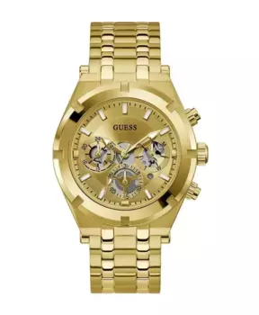 Мужские наручные часы Continental Gold gw0260g4 44мм Guess, желтый