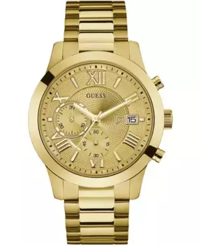 Мужские наручные часы-хронограф Atlas w0668g4 Guess, желтый