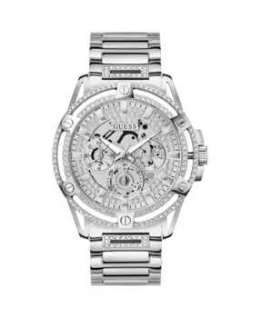 Мужские наручные часы King Silver gw0497g1 Guess, серый