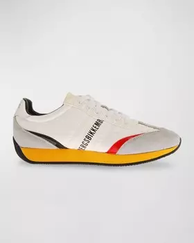 Мужские нейлоновые низкие кроссовки с логотипом Bikkembergs