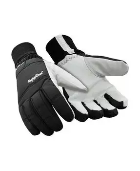 Мужские нейлоновые утепленные эргономичные зимние рабочие перчатки RefrigiWear, черный