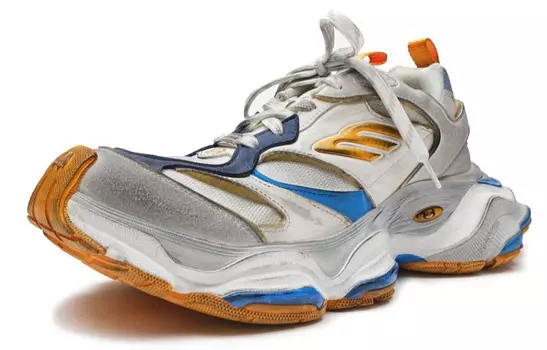 Кеды мужские Balenciaga Cargo, белый / синий / оранжевый