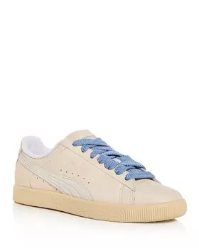 Мужские низкие кеды PUMA Clyde Basketball Nostalgia, белый