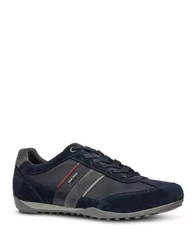 Мужские низкие кеды Wells Geox, цвет Blue