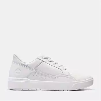 Мужские низкие кроссовки Allston на шнуровке Timberland, цвет White Full-Grain