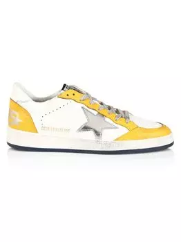 Мужские низкие кроссовки Ball Star Net Golden Goose, белый