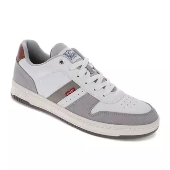 Мужские низкие кроссовки Levi's Drive, цвет White Cappuccino Mocha