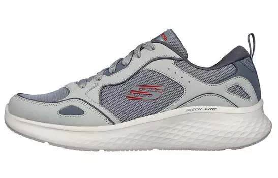Мужские низкие кроссовки Skech-Lite Pro Lifestyle серые Skechers