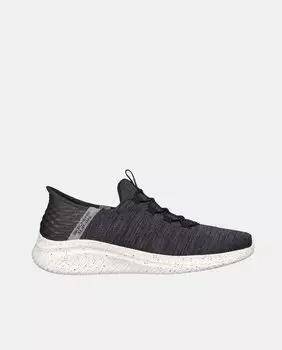 Мужские низкие кроссовки Slip-ins Ultra Flex 3.0 с эластичной застежкой Skechers, черный