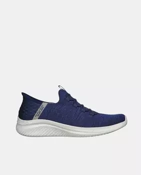 Мужские низкие кроссовки Slip-ins Ultra Flex 3.0 с эластичной застежкой Skechers, синий
