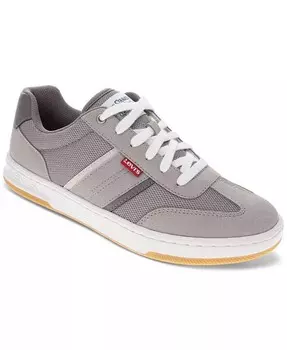 Мужские низкие спортивные кроссовки Zane на шнуровке Levi's, серый