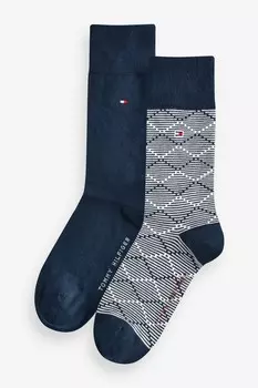 Мужские носки 2 пары Tommy Hilfiger, синий