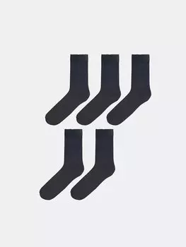 Мужские носки, 5 пар носков Gne, темно-синий