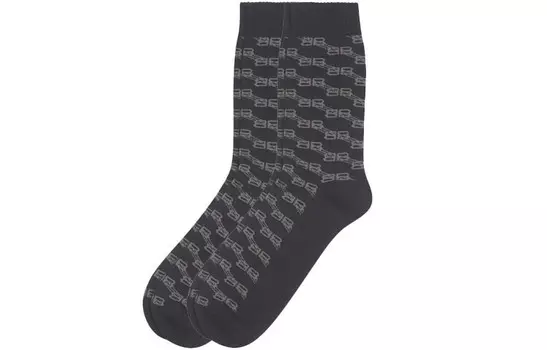 Мужские носки Balenciaga, черный
