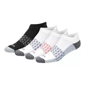 Мужские носки без следов с защитой пятки 3+1 в подарок максимальный комфорт Hanes, мультиколор