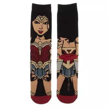 Мужские носки DC Comics Wonder Woman Movie Crew Licensed Character