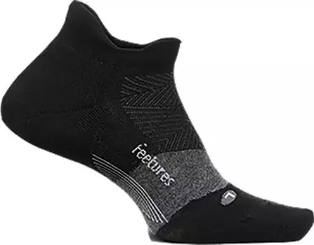 Мужские носки для гольфа Feetures! Max No Show Tab, черный