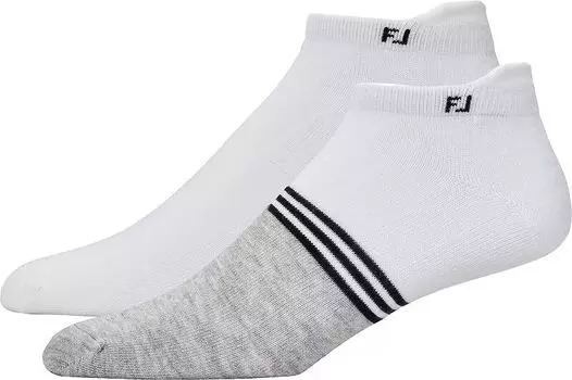 Мужские носки для гольфа FootJoy ProDry Roll Tab — 2 шт., белый
