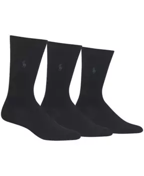 Мужские носки для костюма Supersoft, 3 пары Polo Ralph Lauren, розовый
