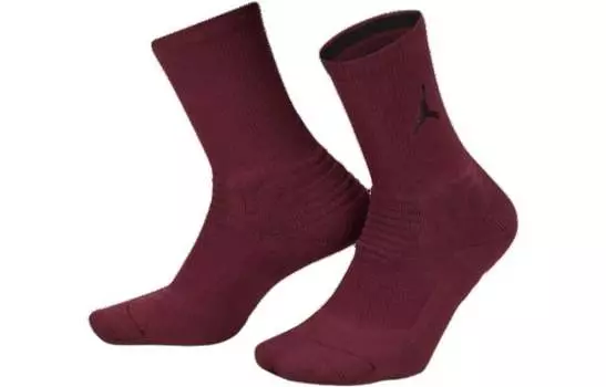 Мужские носки до колена Jordan, цвет Cherrywood Red