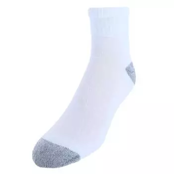 Мужские носки до щиколотки из хлопка с подушечками (упаковка из 10 пар) Sock Trends, белый