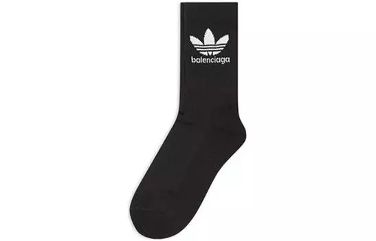 Мужские носки Balenciaga X Adidas, черный