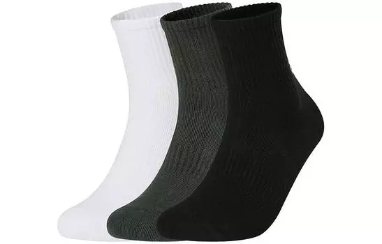 Мужские носки до середины икры FILA, цвет 3 double mounts (positive black + mountain view green + standard