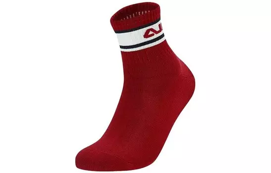 Мужские носки до середины икры FILA, цвет 1 double pack (dark red)