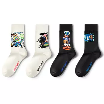 Мужские носки до середины икры MAST POINT, 5 дабл (китайский рок)