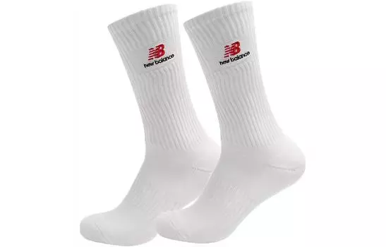 Мужские носки до середины икры New Balance, 4 шт. (Белый)