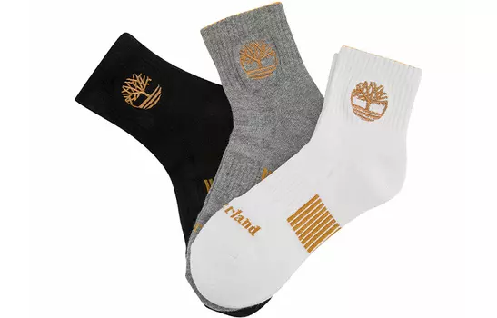 Мужские носки до середины икры Timberland, цвет 3 Pack (Multicolor)