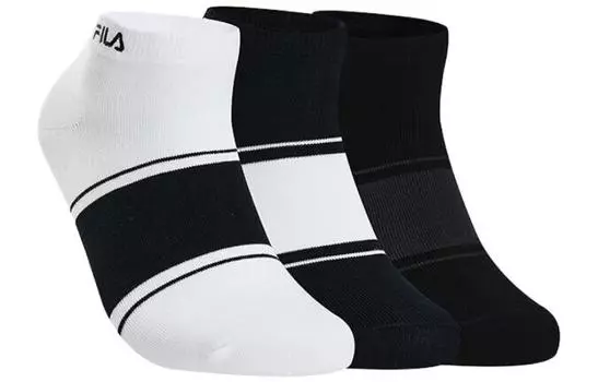 Мужские носки ФИЛА FILA, цвет 3 double packs (white + black + gray)